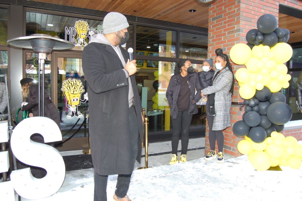 Mr Fries Man Durham Ribbon Cutting and Grand Opening