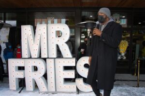 Mr Fries Man Durham Ribbon Cutting and Grand Opening