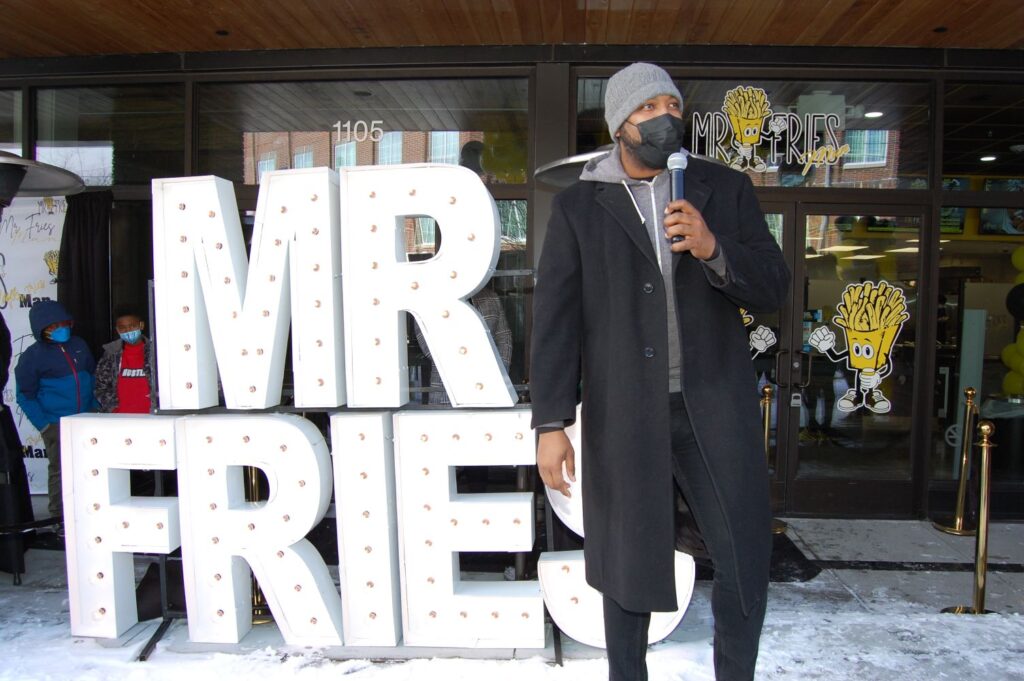 Mr Fries Man Durham Ribbon Cutting and Grand Opening