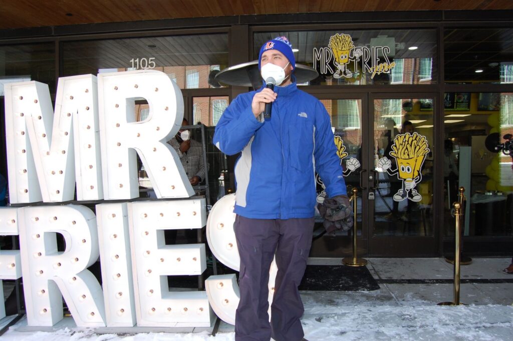 Mr Fries Man Durham Ribbon Cutting and Grand Opening