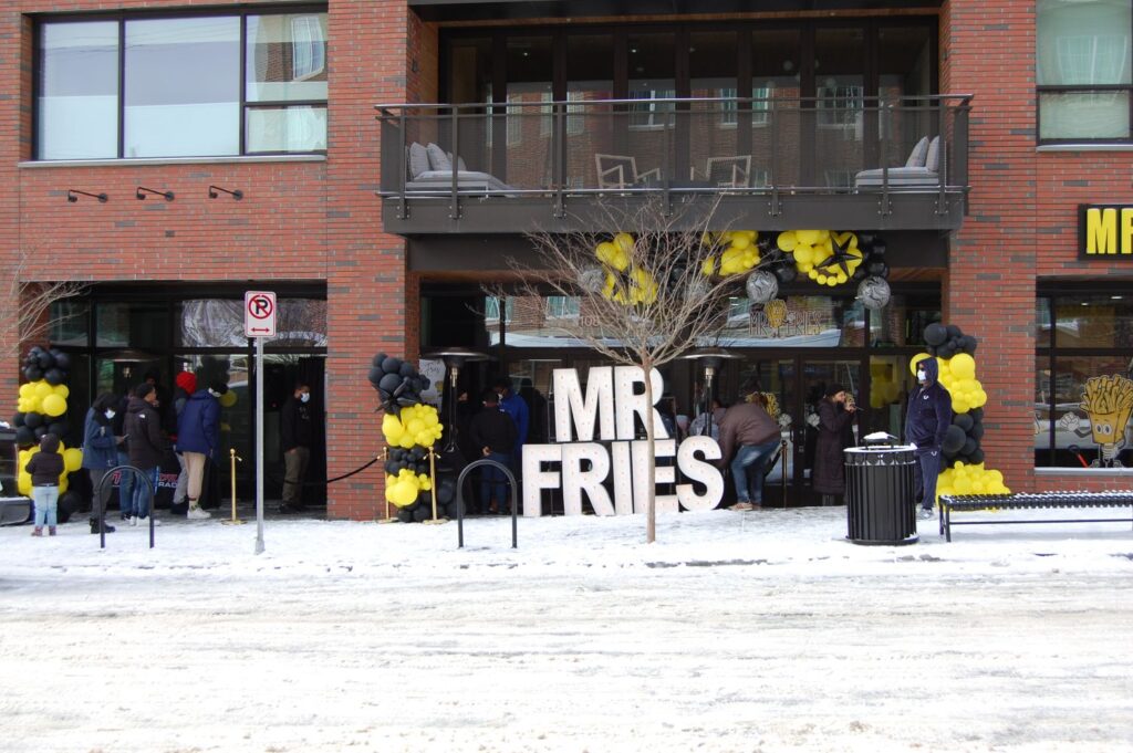 Mr Fries Man Durham Ribbon Cutting and Grand Opening
