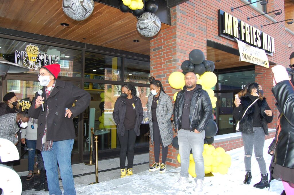 Mr Fries Man Durham Ribbon Cutting and Grand Opening