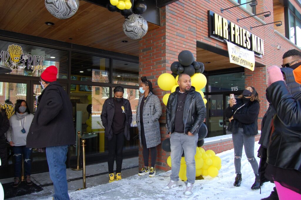 Mr Fries Man Durham Ribbon Cutting and Grand Opening
