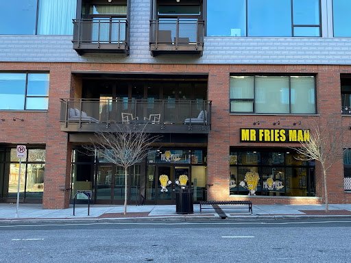 Mr. Fries Man Durham Outside of Building