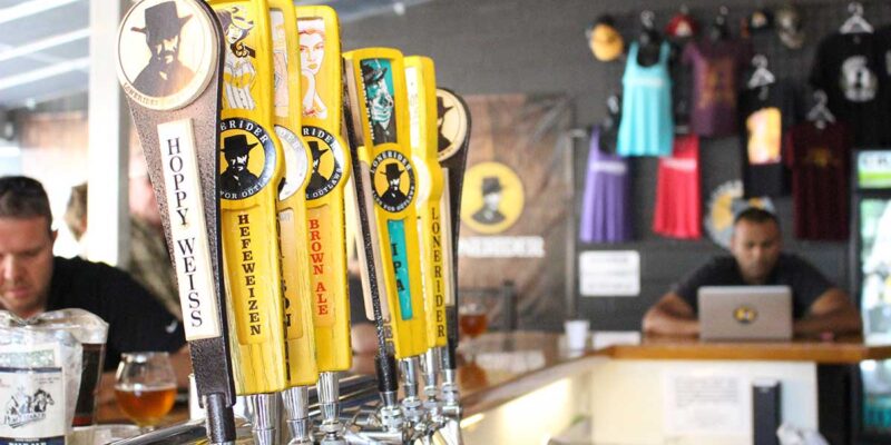 Lonerider Brewing Bar Taps